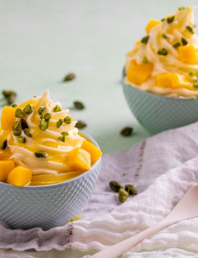 Rezeptbild Frozen Yoghurt mit Mango