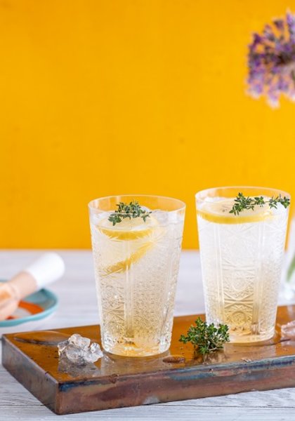 Zitronen-Gin-Fizz Rezept